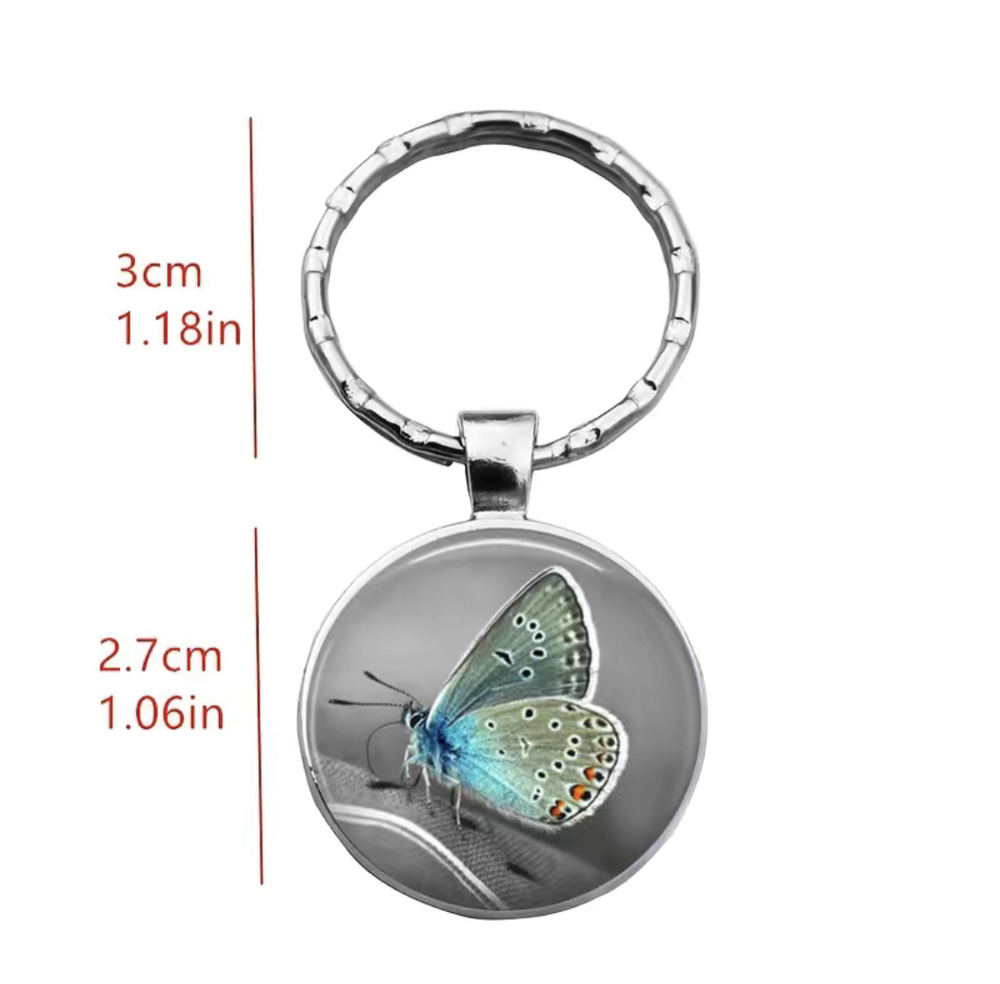 3/$25 Butterfly Keychain NEW - Picture 2 of 2